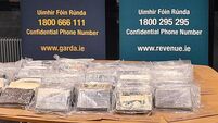 Two men and one woman arrested after cocaine worth €4m seized in Kildare and Wexford