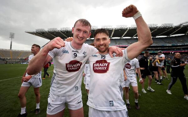 James Burke and Gerry Keegan celebrate after the McDonagh Cup win Photo: ©INPHO/Bryan Keane James Burke and Gerry Keegan celebrate after the McDonagh Cup win Photo: ©INPHO/Bryan Keane