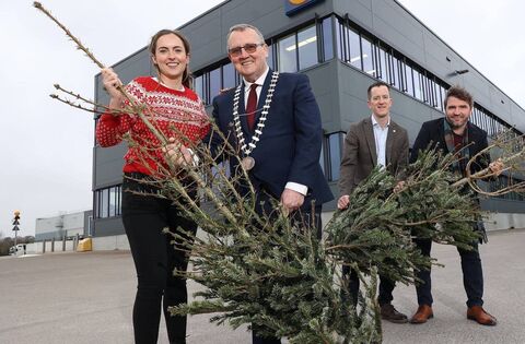 The recycling service will be available from Monday 5 January to Monday 19 January