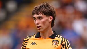 <p>Cathal McCarthy helped Hull City to a crucial 1-0 away win against promotion rivals Middlesbrough on Monday evening Photo: Shaun Brooks - CameraSport via Getty Images</p>