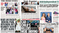 What the papers say: Wednesday's front pages