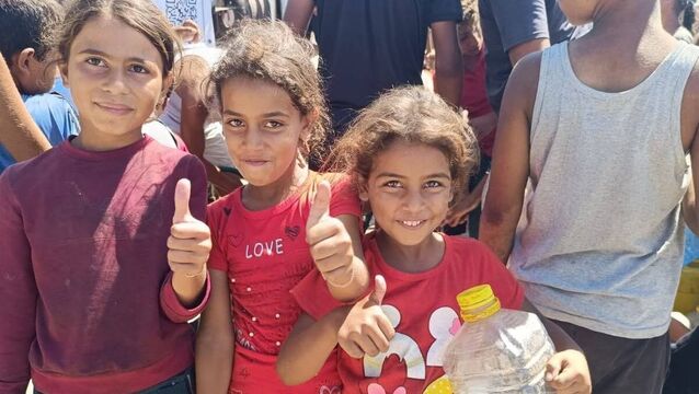 Kildare-based initiative Uisce for Gaza delivers clean drinking water to Gaza 