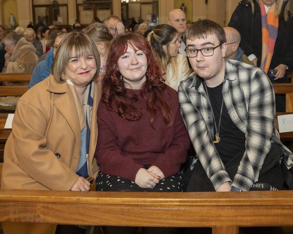 Carmel Day, Makayla Farrell and Darragh Ennis Carmel Day, Makayla Farrell and Darragh Ennis