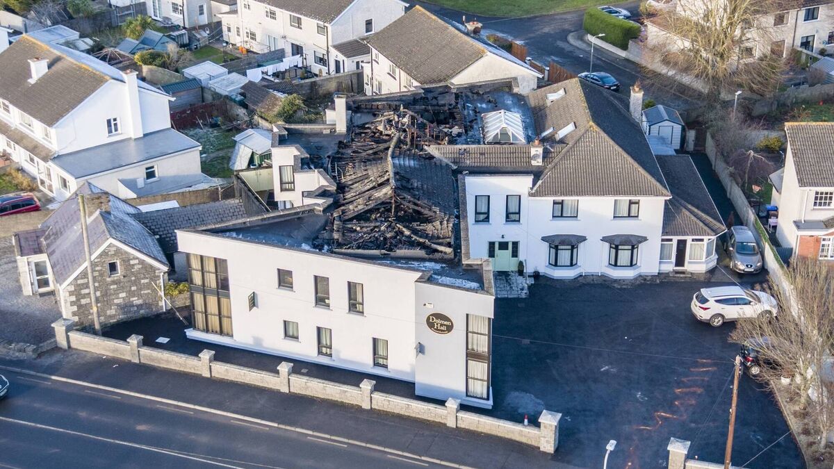 Guest House in Carlow town gutted by fire