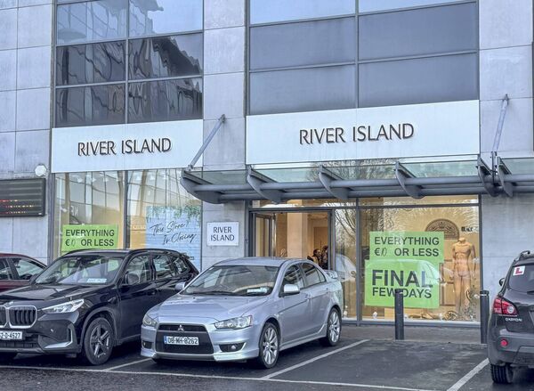 River Island at Fairgreen Shopping Centre. Photo by Michael O'Rourke.