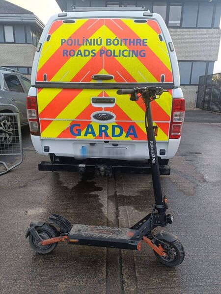 KuKirin G2 Pro seized by Naas gardaí