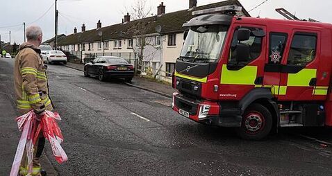 Two taken to hospital following suspected gas explosion in east Belfast