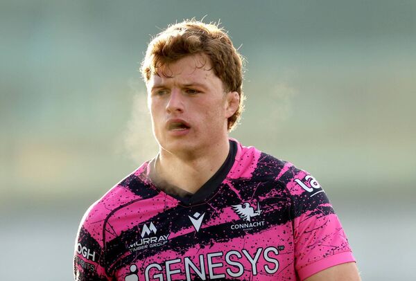 Connacht captain Cian Prendergast. Photo: INPHO/James Crombie