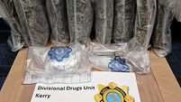 Three people arrested as gardaí seize drugs worth €166k, firearm and knife in Kerry