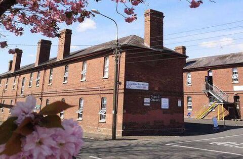 The protest comes as a result of poor school conditions caused by storm damage