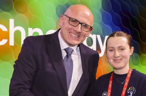 Kildare’s Addison scoops two awards at Young Scientists exhibition