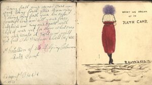 Rare 1921 autograph book from Curragh internment camp now free to view online