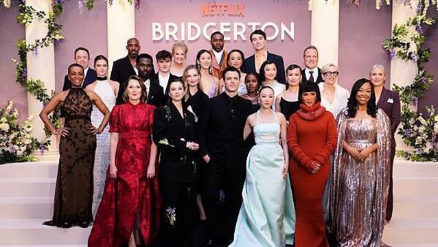 Bridgerton stars attend season four premiere in Paris