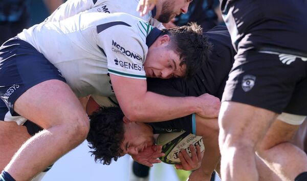 Kildare's Billy Bohan in action for Connacht away to French side Montpellier last week. Photo: INPHO/James Crombie