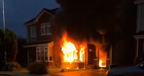Body of woman found after fire at family home in Limerick