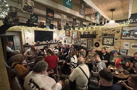 Historic Athy pub celebrates 60 years of Irish trad sessions
