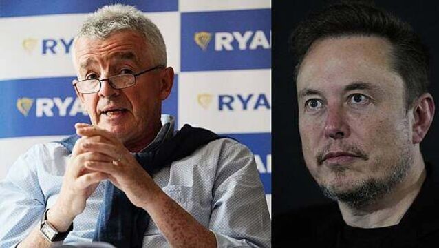 Over 30 million vote for Musk to buy Ryanair as he calls for O'Leary to be fired