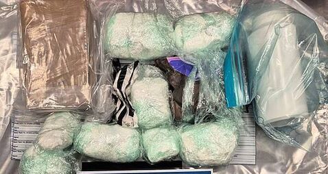 Two men arrested after drugs worth €334k seized in Dublin