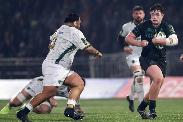 Connacht's Billy Bohan has made himself first-choice loose head in recent games. Photo: INPHO/James Crombie