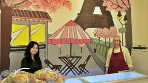 New shop mural brings a bit of Paris to Kildare