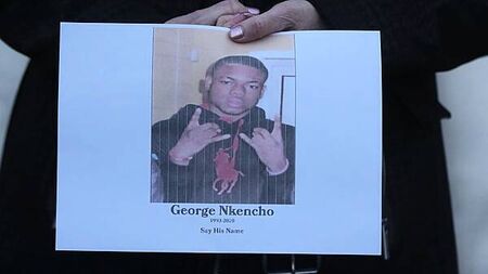 Aunt of George Nkencho tells inquest events of the day were 'torture'