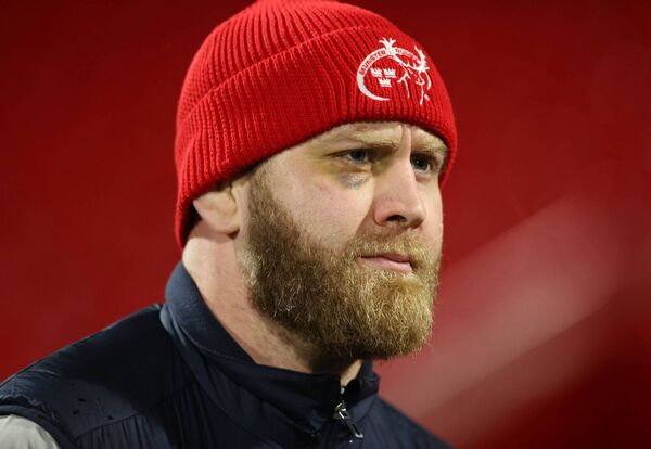 Athy's Jeremy Loughman has signed a two-year contract extension with Munster. INPHO/Tom O’Hanlon