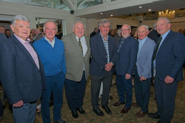 Dermot McMonagle, Pat O’Connor, Mick Quinn, Ed McCarthy, Hugh O’Reilly, Rory Dunleavy and Dermot O’Sullivan