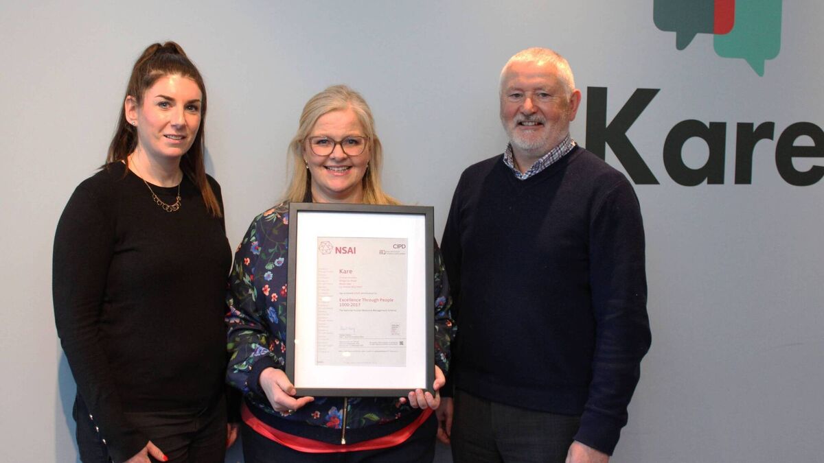 Kildare disability service provider achieves 'Gold' standard certification