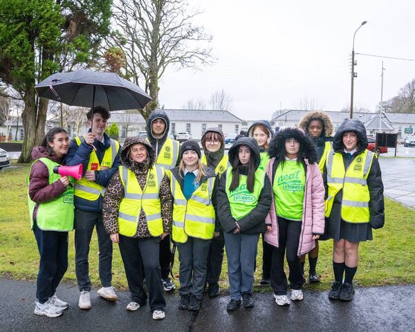 Group of students from Curragh Community College
