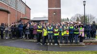 Students at Curragh Community School stage walk-out over conditions