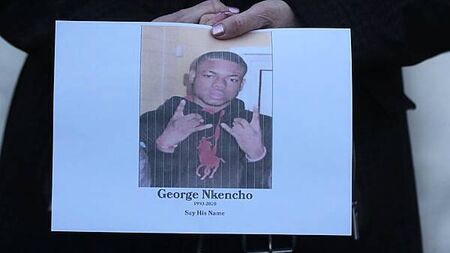 Fatal shot to back killed George Nkencho, inquest hears