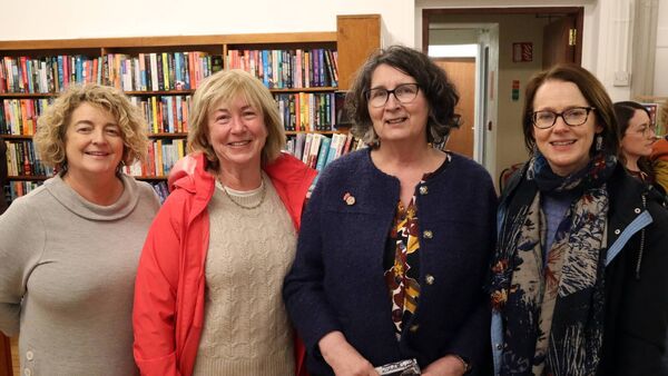 Evelyn Cooley, Kildare Library Service, Mary Tyrrell, Julie O'Donoghue, and Emma Berney