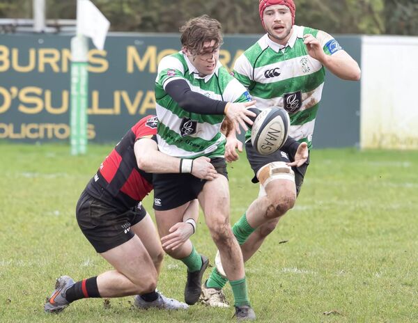 Tom Monaghan was among the tries for Naas in their AIL win over Armagh