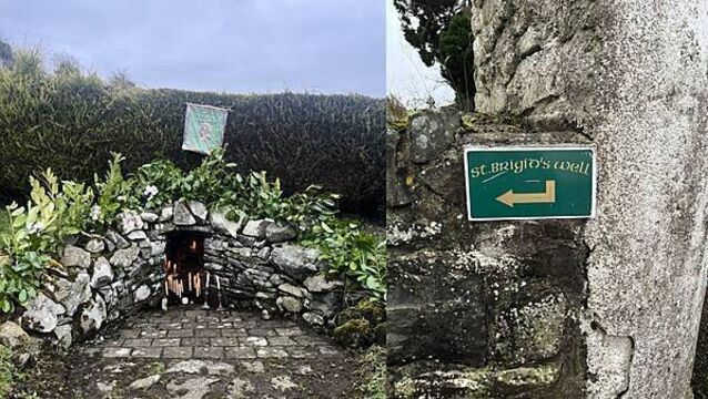 The healing properties of St Brigid's wells and Brat Bhríde