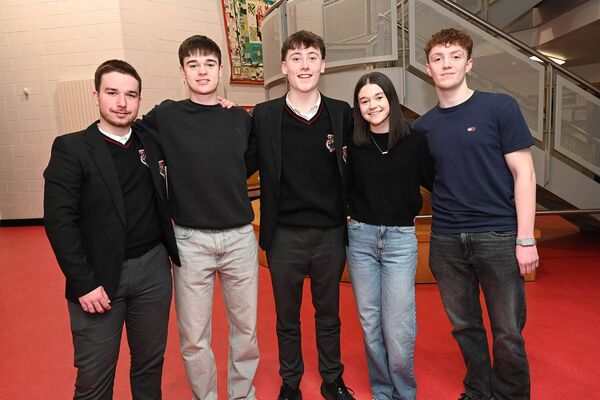 Luke McGovern, Michael, Connelly, Conal Downey, Sarah Connelly and Conor Kiely