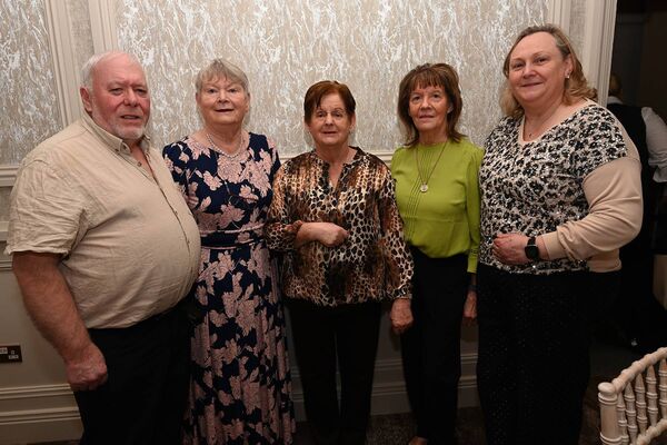 Louis Melia, Maeve Holohan, Josie Ryan, Breda Higgins and Ruth Cunningham 