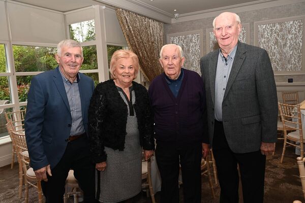 Seamie and Betty Whyte, Dinny Connolly and Sean Ryan 