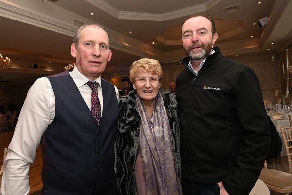 Tom Conway, Betty and Quanten Cleary 