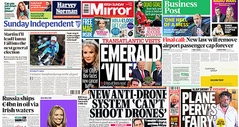 What the papers say: Sunday's front pages