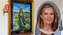 New Brigid painting unveiled in Kildare church 