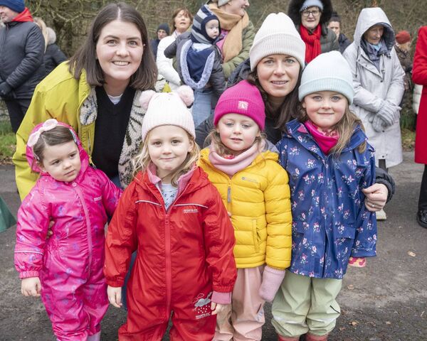 Maev and Eimear McManus, Erin and Aoife Troute and Rose and Juliette O'Malley Maev and Eimear McManus, Erin and Aoife Troute and Rose and Juliette O'Malley