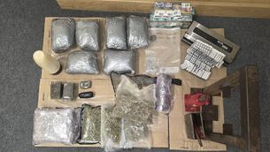 <p>The seized drugs </p>