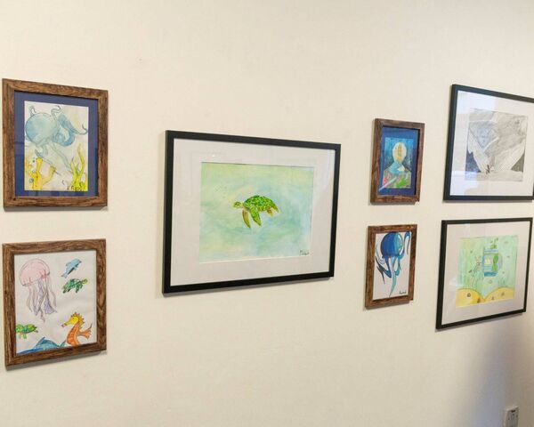 Some pieces from the exhibition