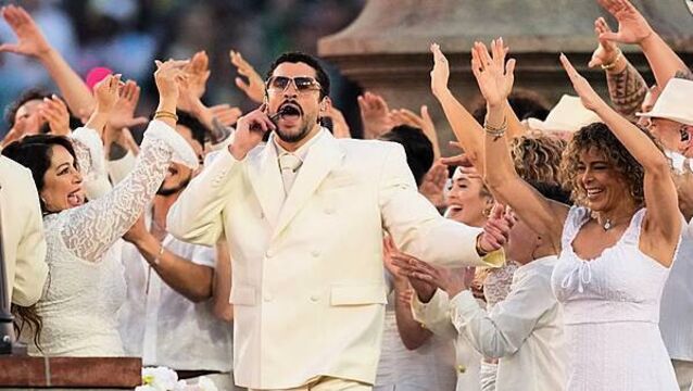 Bad Bunny draws 128m viewers for fourth most-watched Super Bowl half-time show