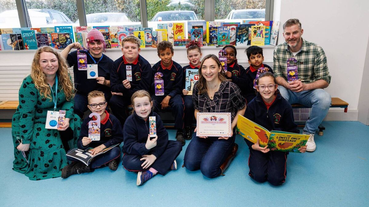 Newbridge school to receive hundreds of new books to promote a love for reading