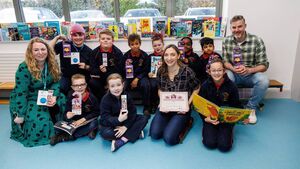 Newbridge school to receive hundreds of new books to promote a love for reading