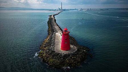 Dublin's Great South Wall partially closed for storm damage repairs