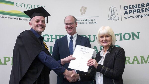 Mario Bockovac awarded a Higher Certificate in Horticulture (NFQ Level 6) College of Horticulture Teagasc – National Botanic Gardens