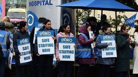 Nurses ‘on hands and knees’ over staffing at Naas Hospital