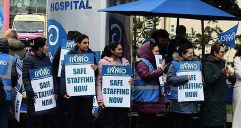 Nurses ‘on hands and knees’ over staffing at Naas Hospital